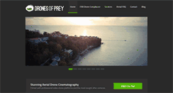 Desktop Screenshot of dronesofprey.com